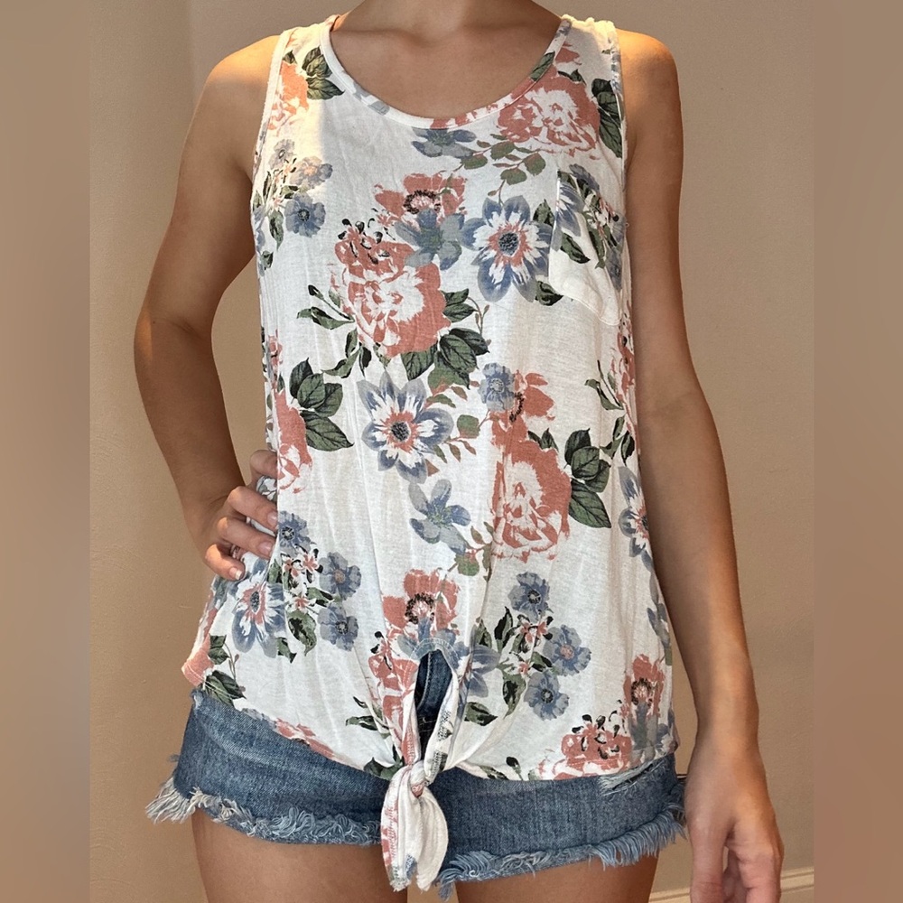 Floral Tank Top